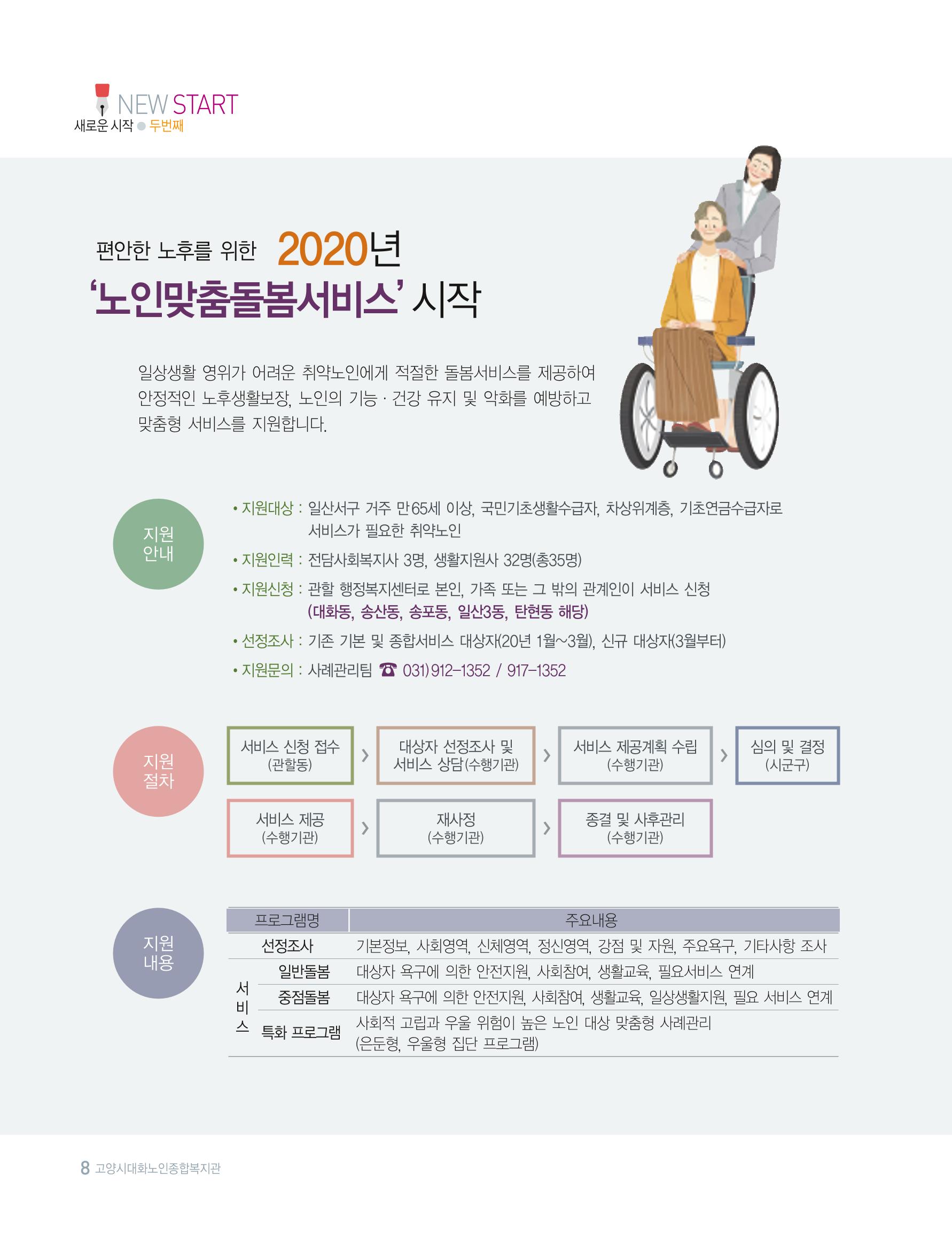 대화노인종합복지관 대화 「톡톡톡 」16호 소식지 8페이지