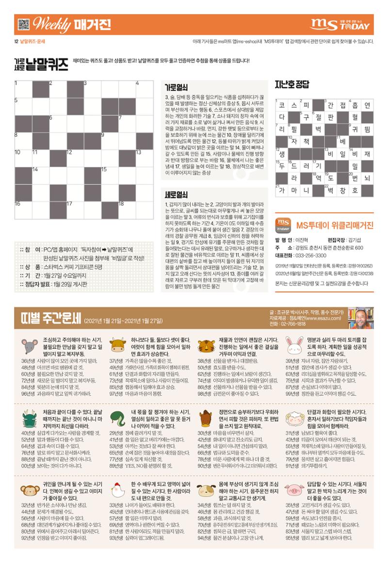 MS투데이 위클리매거진 34호 12페이지