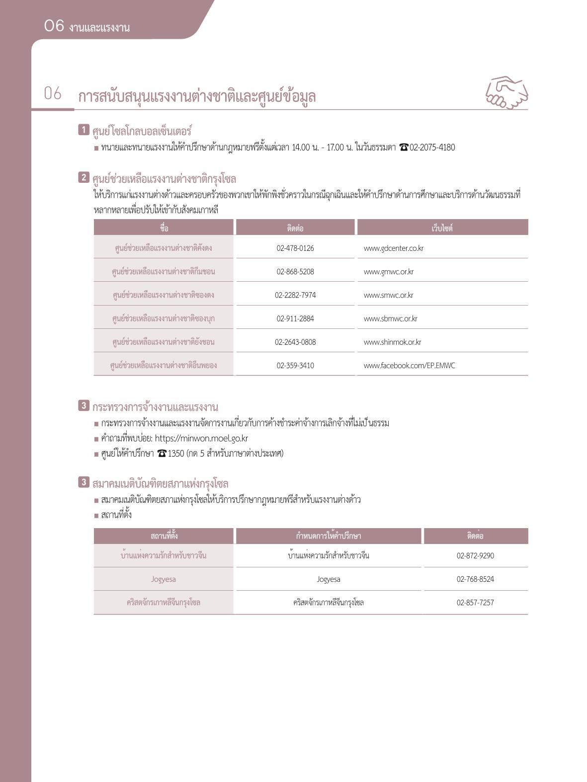 2021 คู่ม ือการใช้ช ีว ิตในกรุงโซล_태국어 63페이지