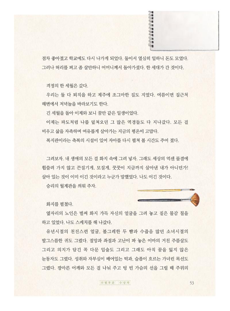 제5회 KT&G복지재단 문학상 수상집 57페이지