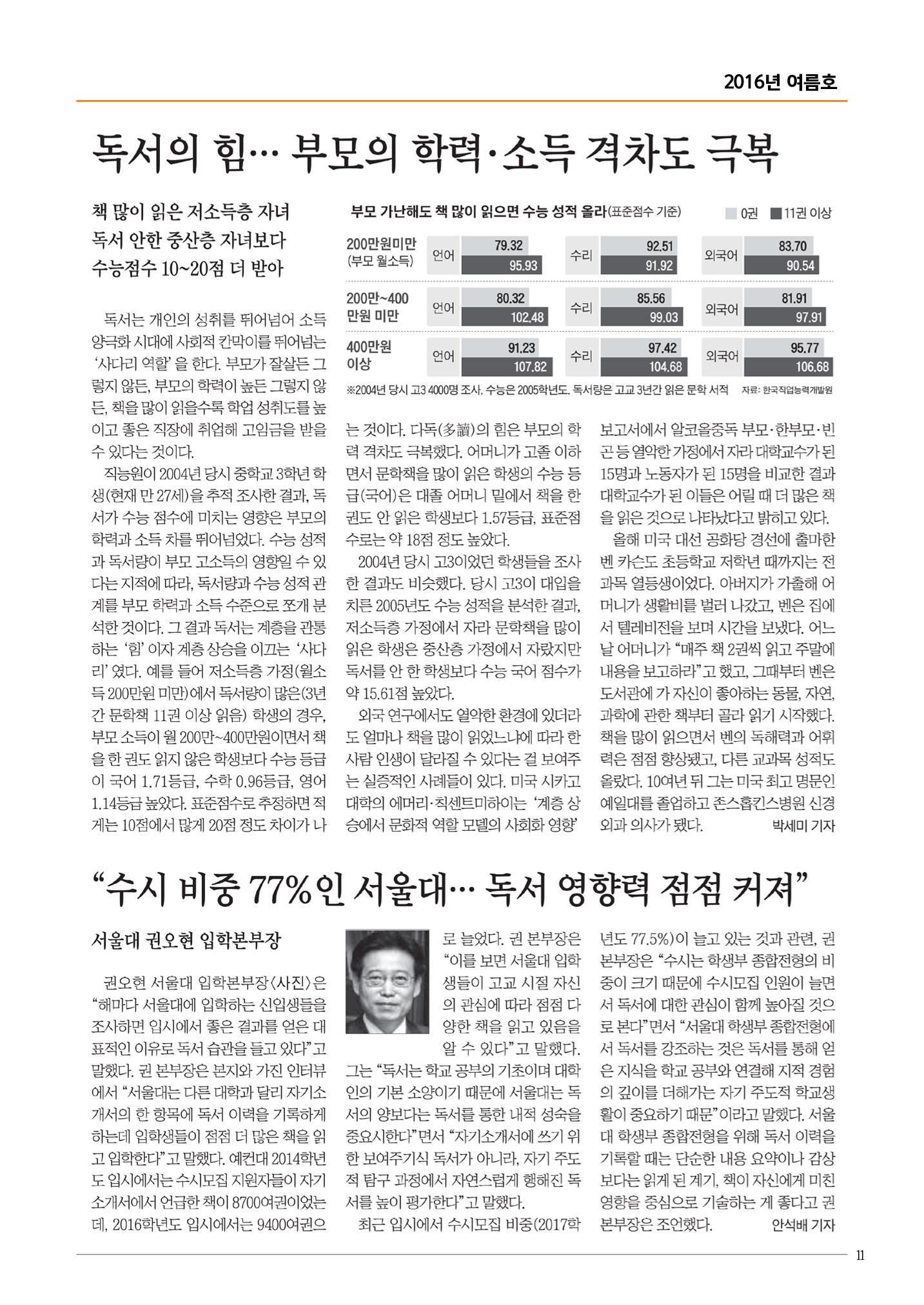 리딩엠 매거진M 2016년 여름호 [목동] 11페이지
