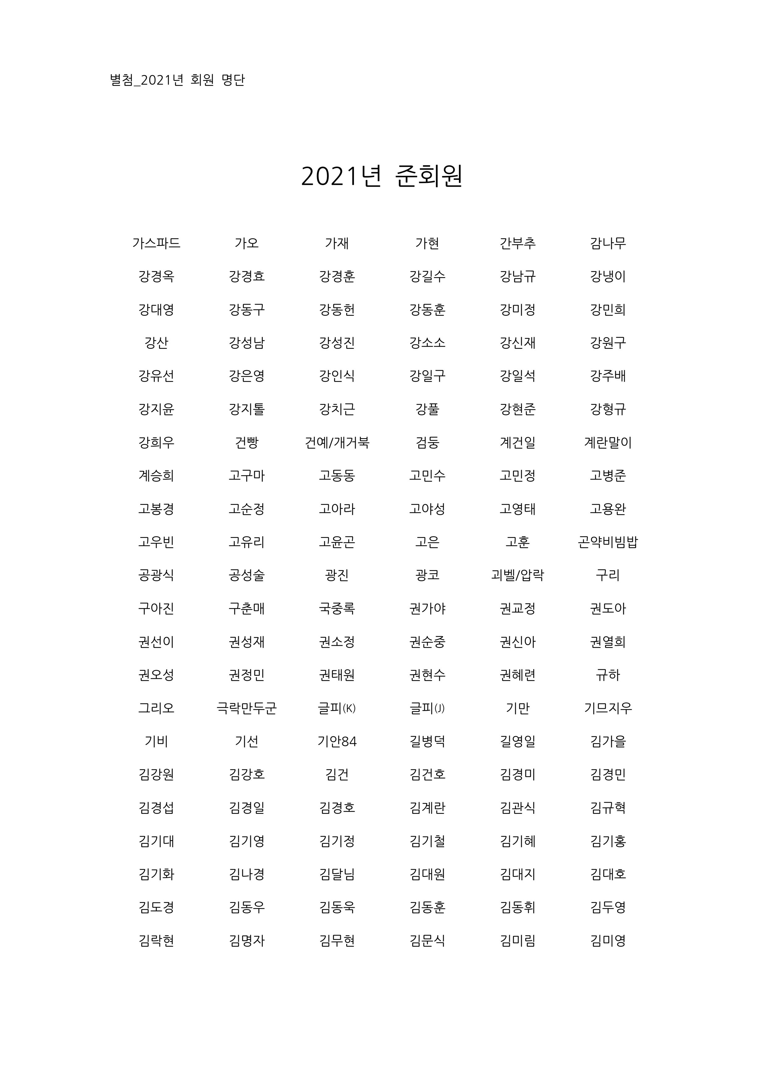 [한국만화가협회] 2021년 정기 총회 자료집 18페이지