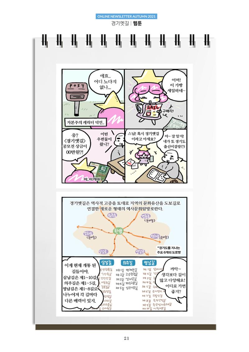 경기옛길 소식지 2021 가을 21페이지