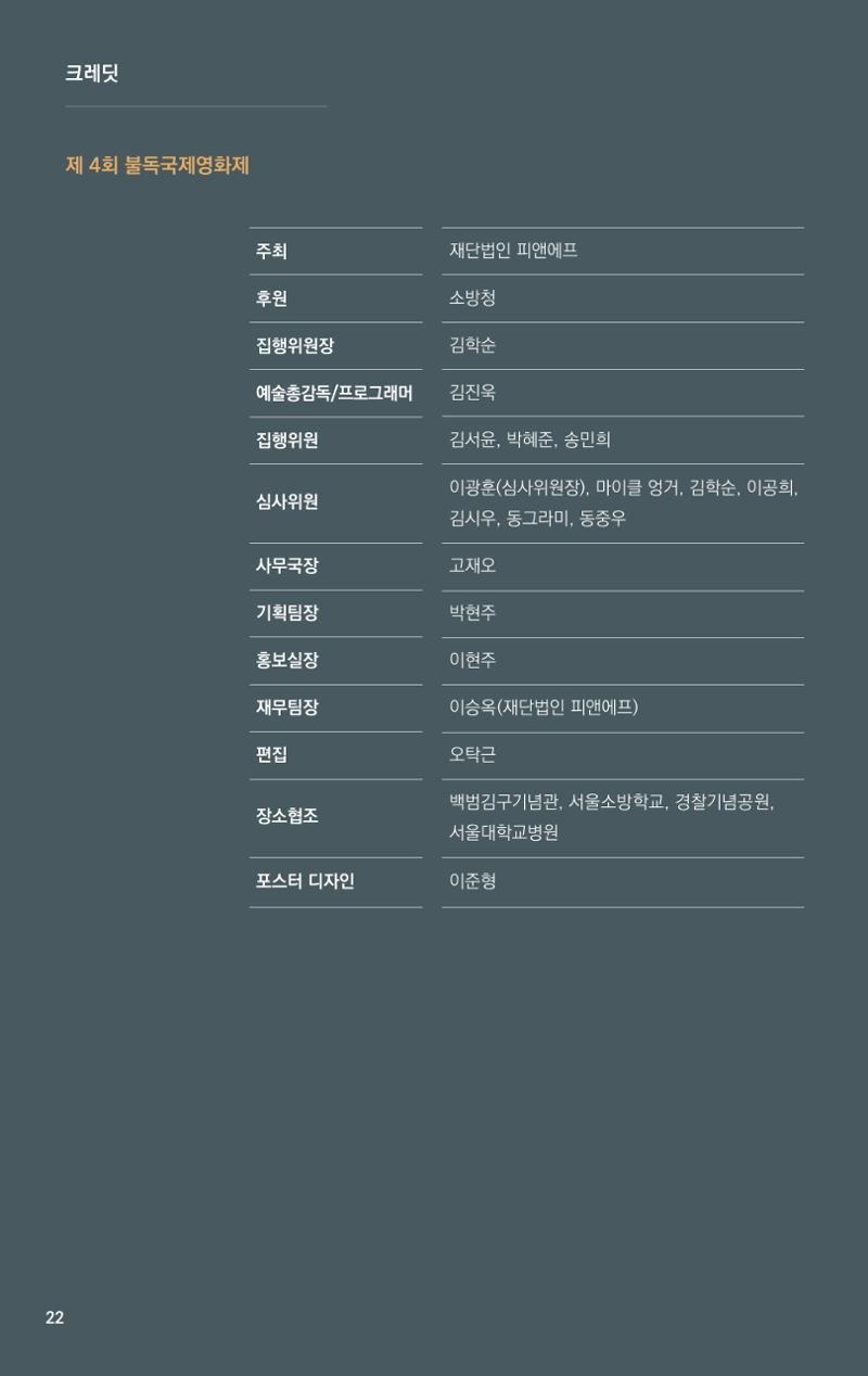 제 4회 불독국제영화제 22페이지