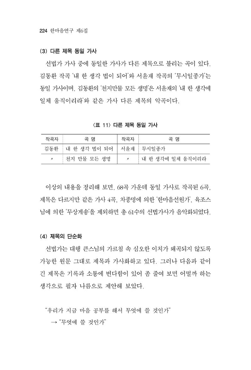 한마음연구 6집-01 224페이지