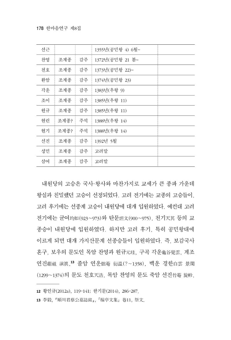 한마음연구 8집  178페이지