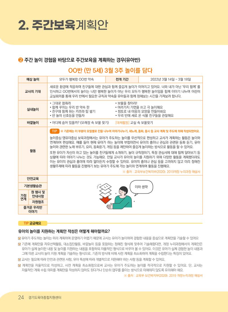 [경기도육아종합지원센터] 계획하고 관찰하고 기록해요 25페이지
