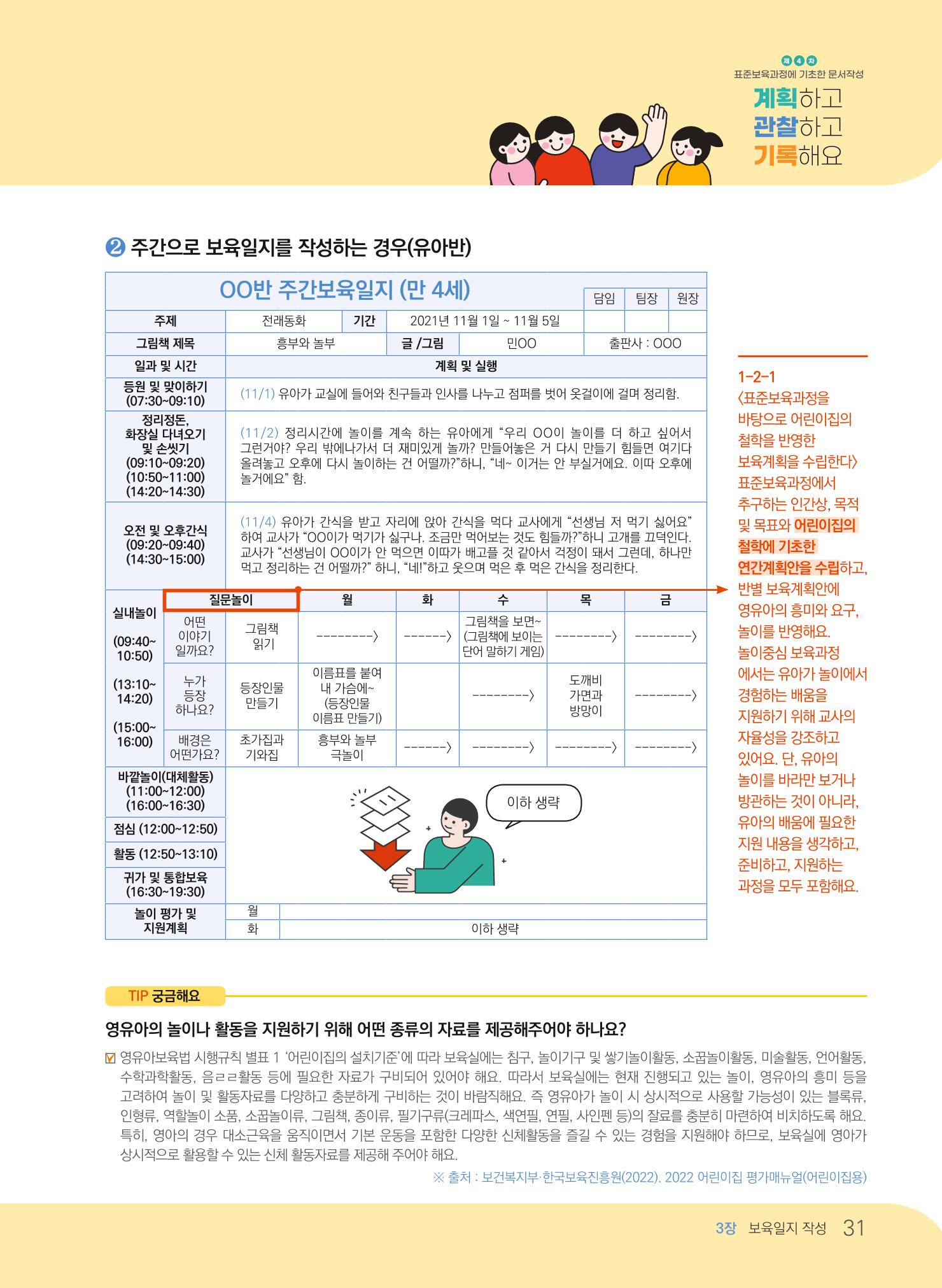 [경기도육아종합지원센터] 계획하고 관찰하고 기록해요 32페이지