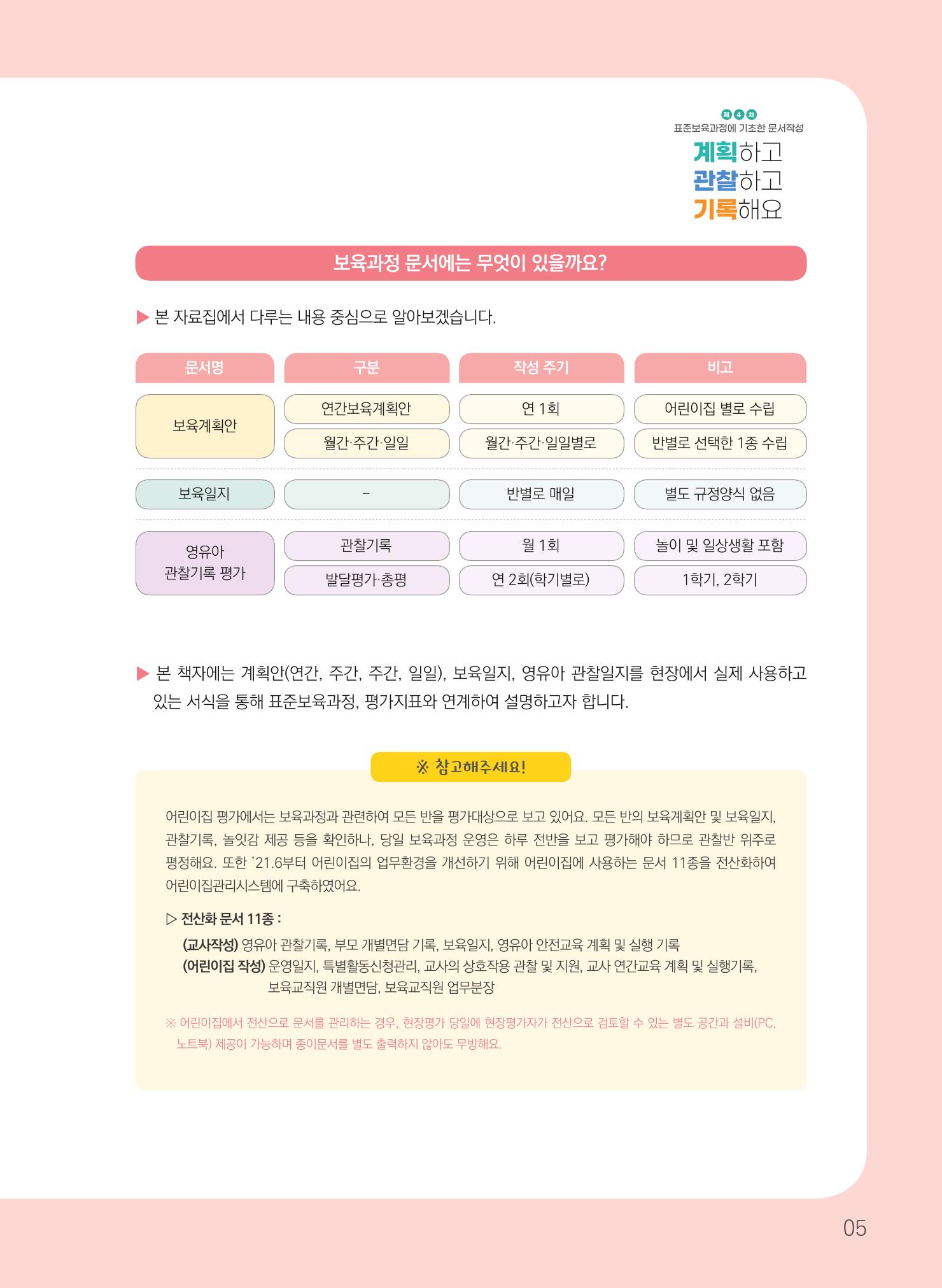 [경기도육아종합지원센터] 계획하고 관찰하고 기록해요 6페이지