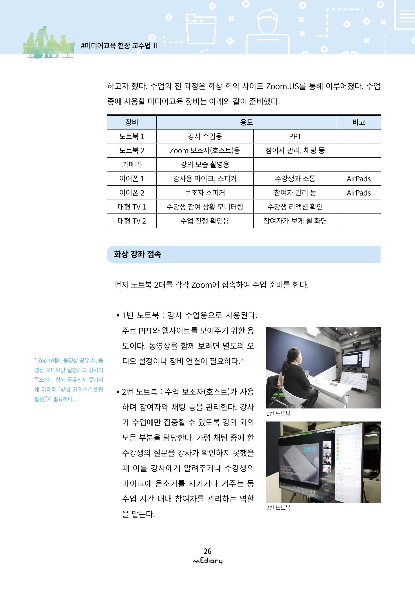 3.미디어교육 현장 교수법 Ⅱ_온라인 원격 화상강좌 '집에서 혼자 만드는 팟캐스트' 3페이지