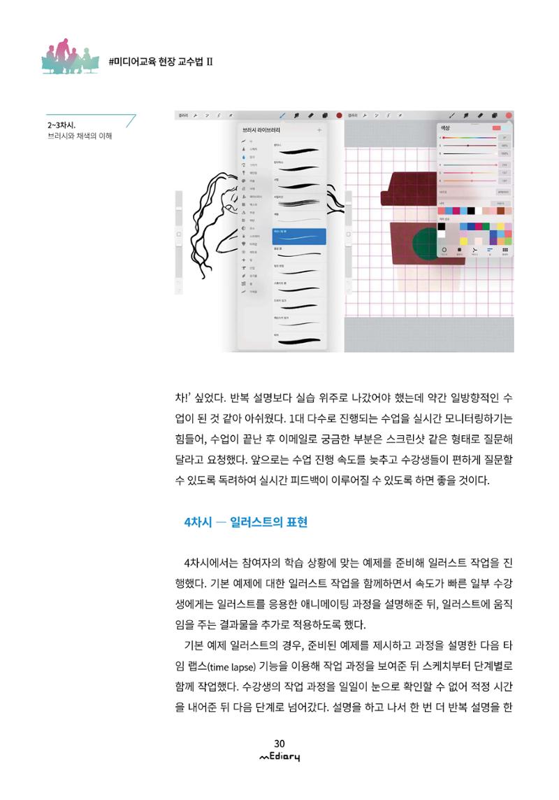 3.미디어교육 현장 교수법Ⅱ_같은 시간 다른 장소에서 함께-디지털 드로잉 7페이지