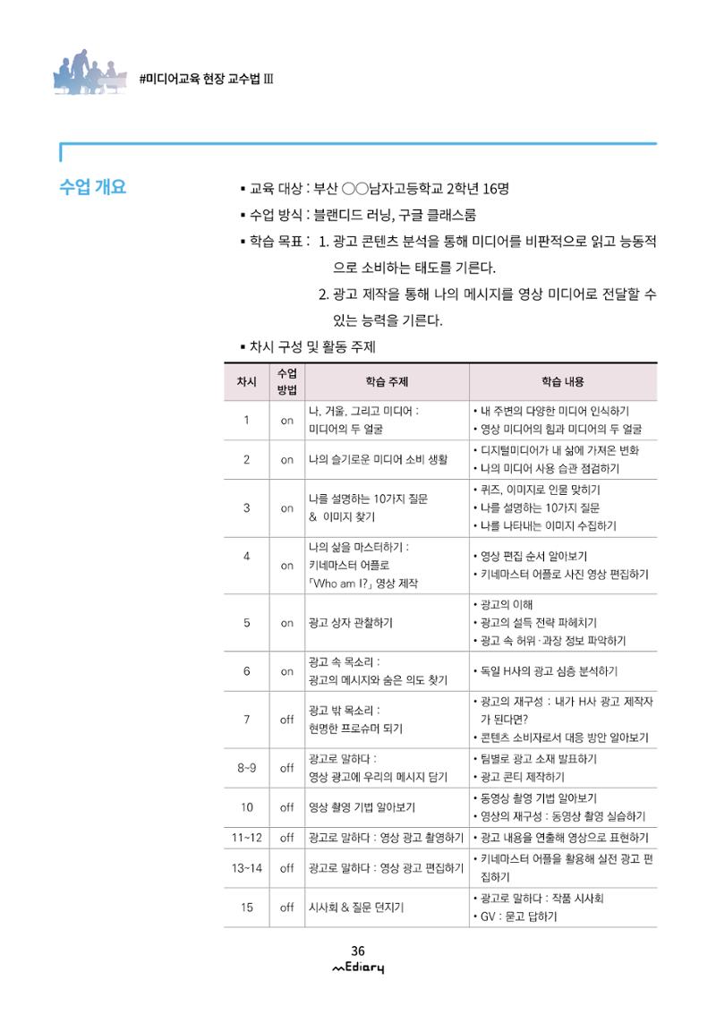 시청자미디어재단 미디어리(MEdiary No.12) 36페이지