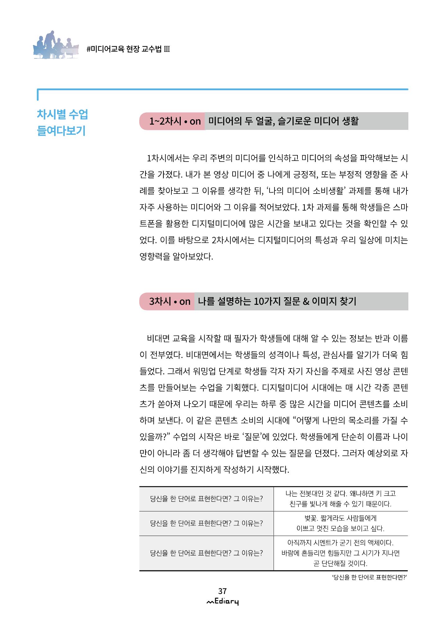 시청자미디어재단 미디어리(MEdiary No.12) 37페이지