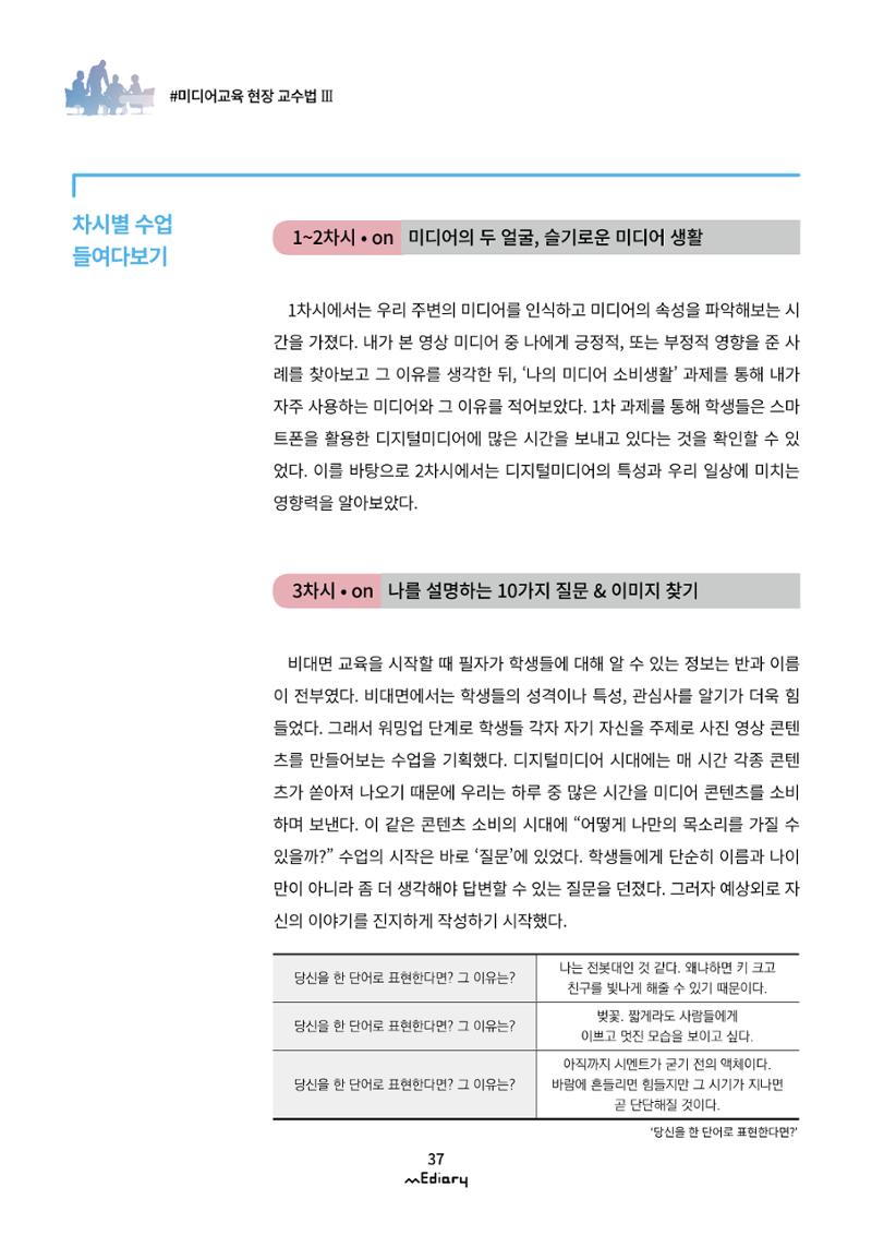 시청자미디어재단 미디어리(MEdiary No.12) 37페이지