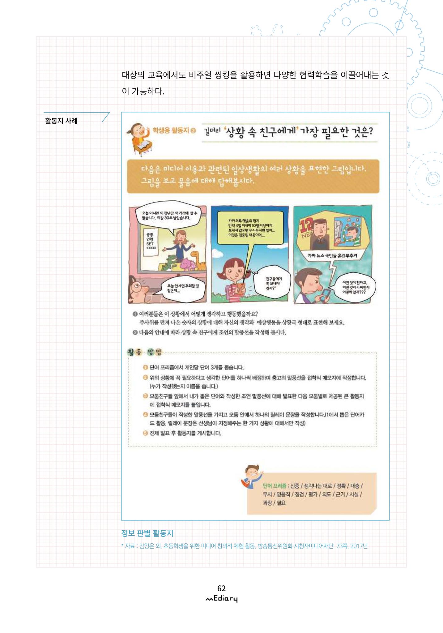 6.교육프로그램 설계의 기본 part 4_교육계획안 작성법과 균형있는 미디어교육 설계하기 6페이지