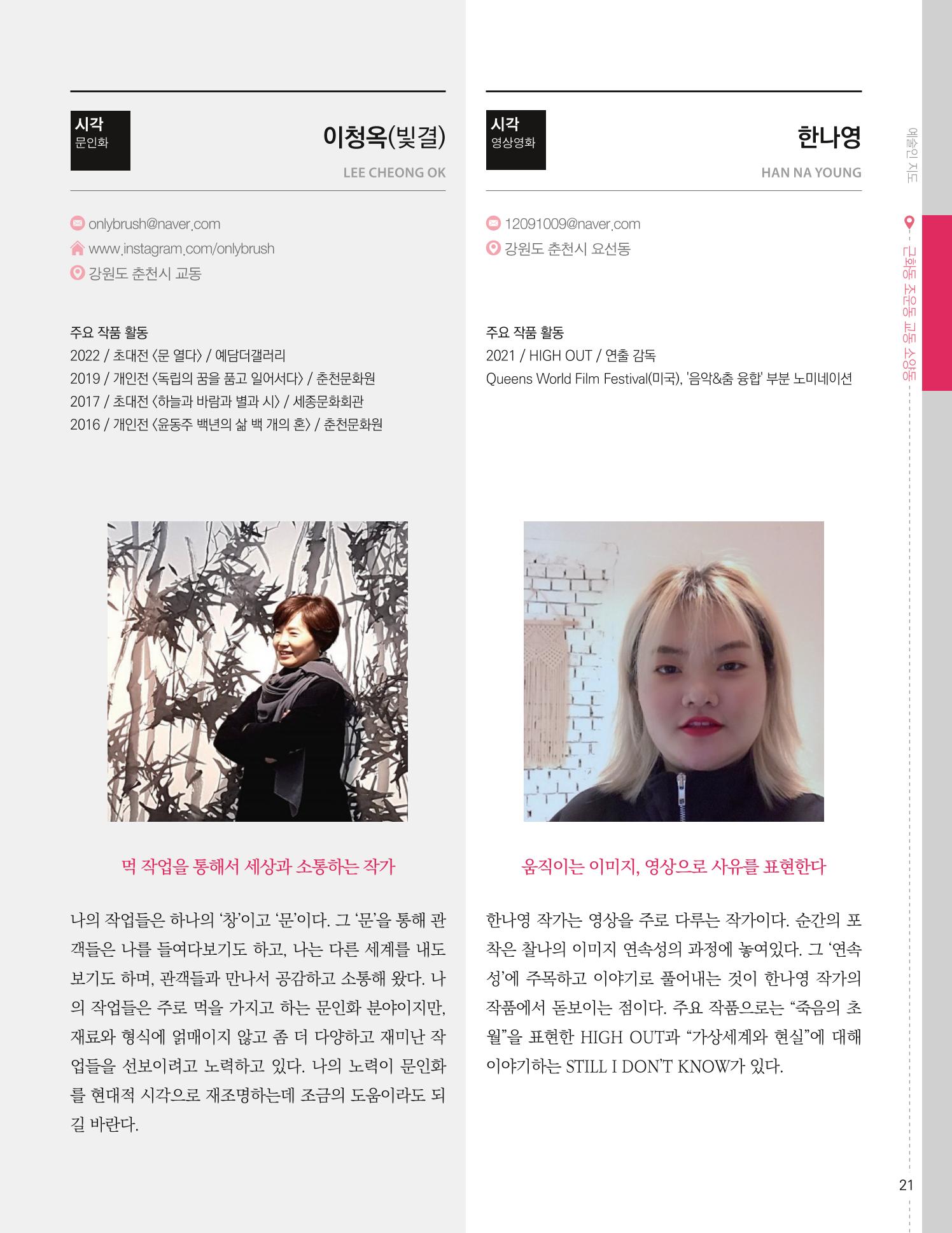 춘천예술인지도 23페이지