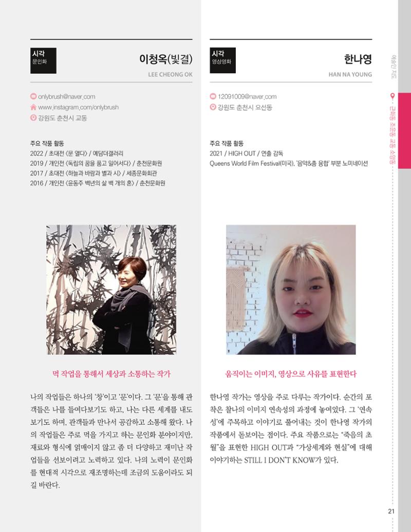 춘천예술인지도 23페이지
