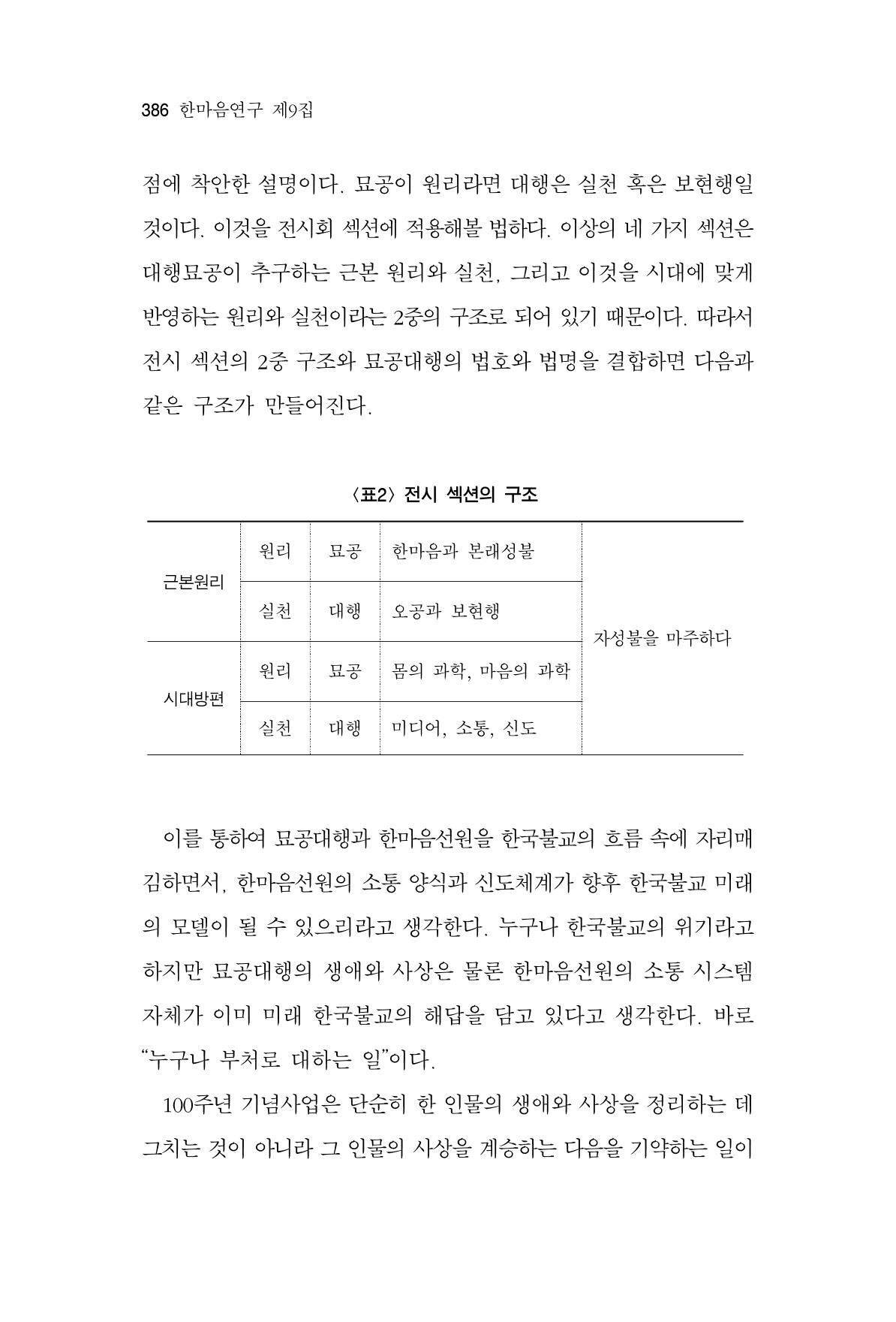 한마음연구 9집 386페이지