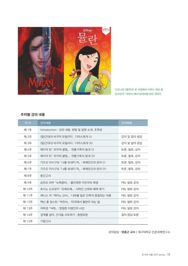 도시와 사람(2021.3)-대구대 인문과학연구소 17페이지