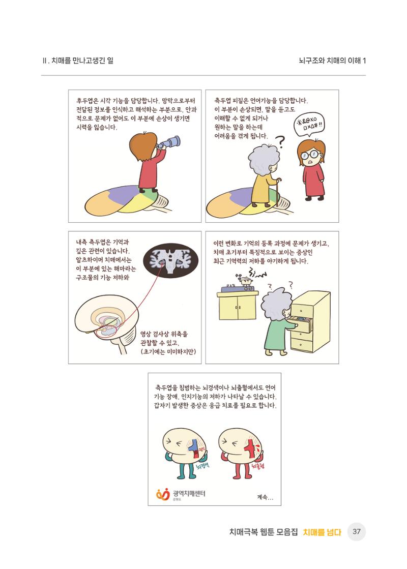 치매극복 웹툰 모음집[치매를 넘다] 38페이지