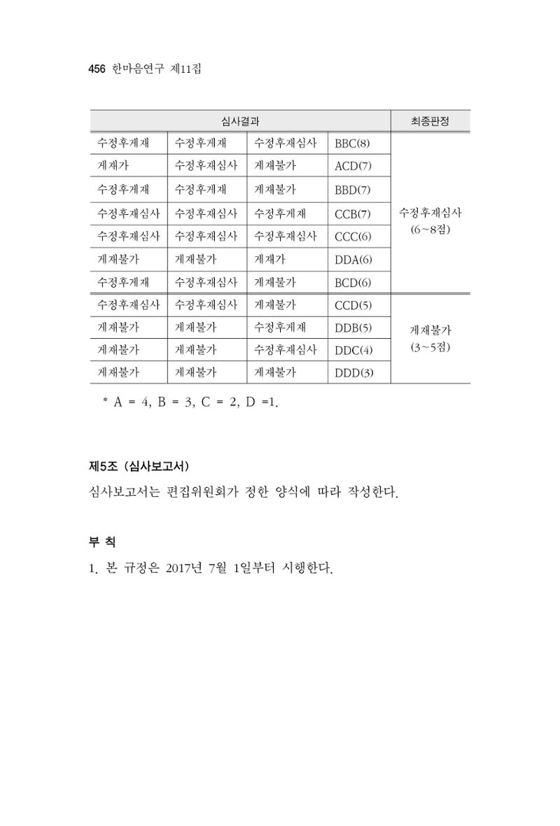한마음연구 11집  456페이지
