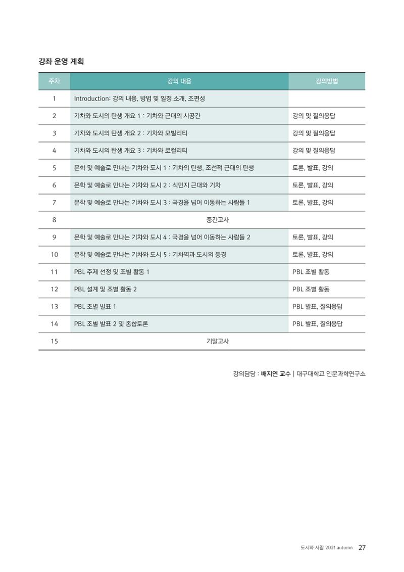 도시와 사람 2021년 가을호 27페이지