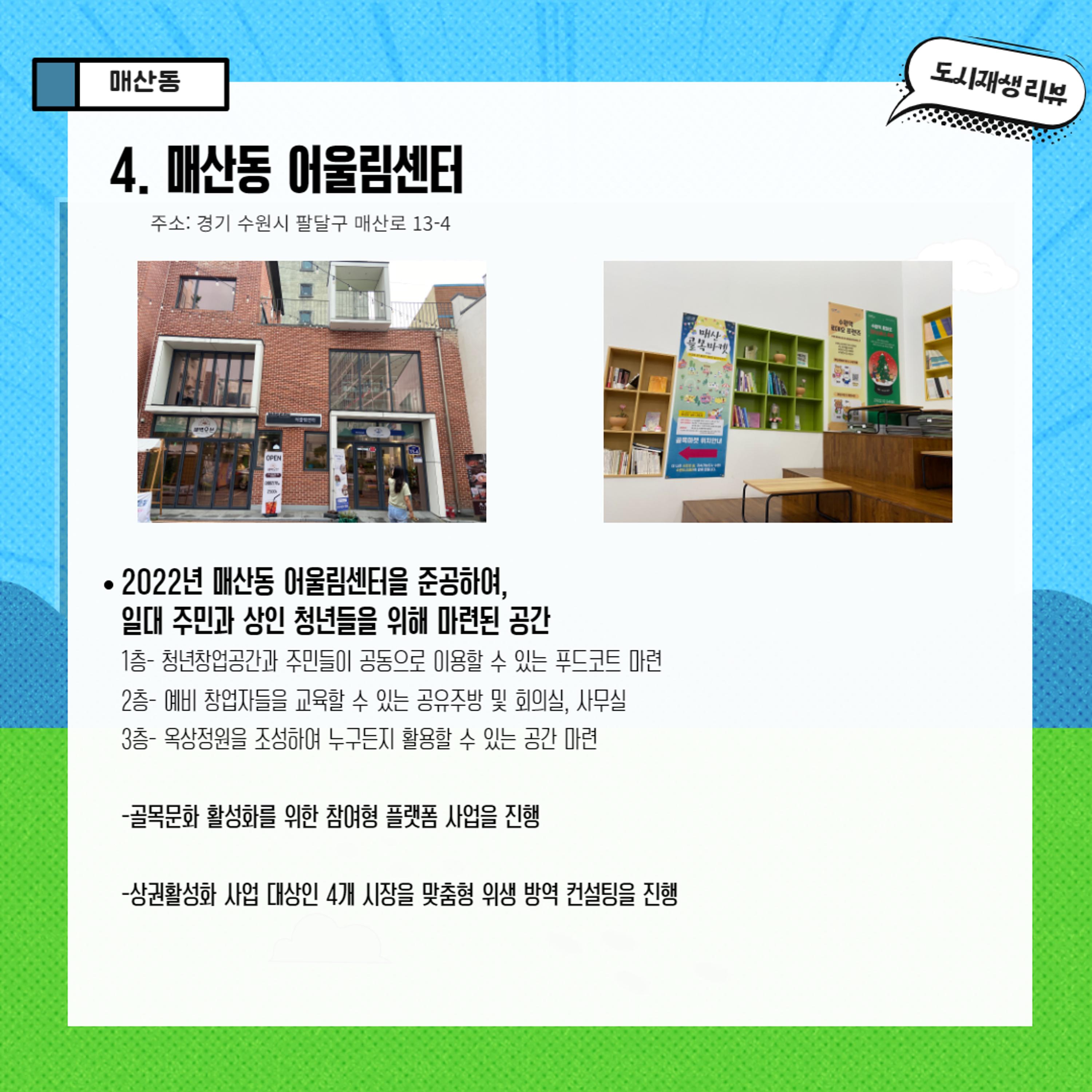 2023-R22 2023 수원(행궁동/매산동) 전지적 청년인턴 시점 사례견학 리뷰 6p