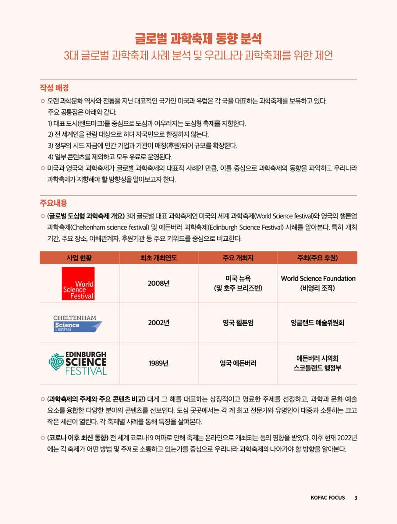 코팩포커스_글로벌 과학축제 동향 분석 3페이지