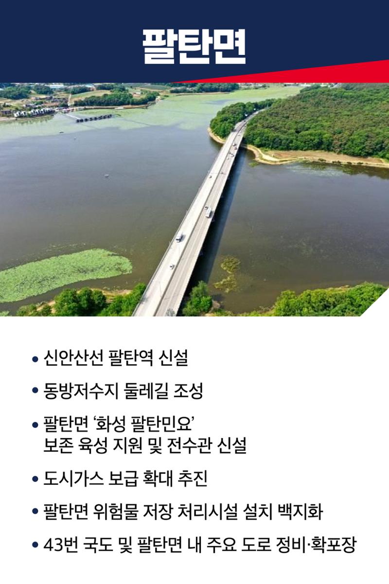화성 서남부 산업의 중추지대, 농공업 상생과 균형발전을 선도할 팔탄면 4페이지