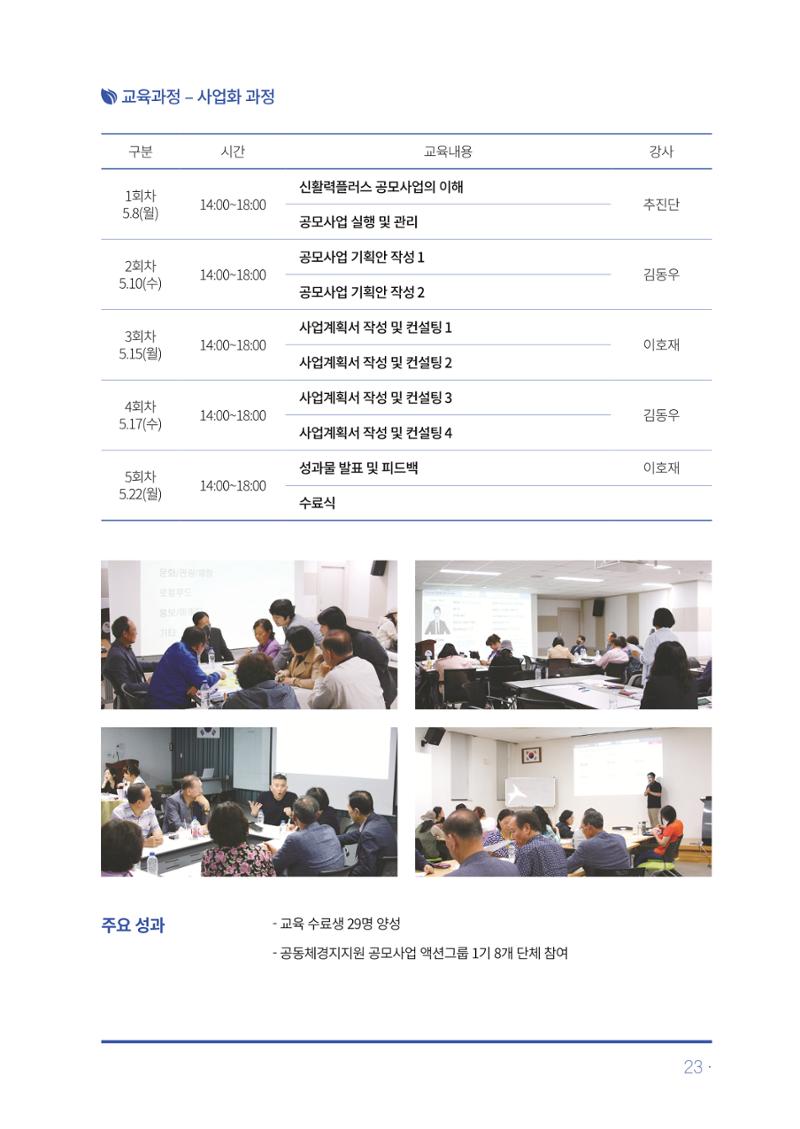 2023년 당진시 농촌신활력플러스사업 추진단 활동백서 24페이지