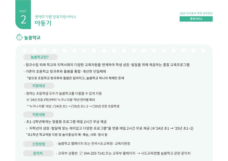 [대전광역시육아종합지원센터] 2024 포괄적 양육정보  57페이지