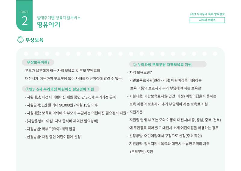 [대전광역시육아종합지원센터] 2024 포괄적 양육정보  49페이지