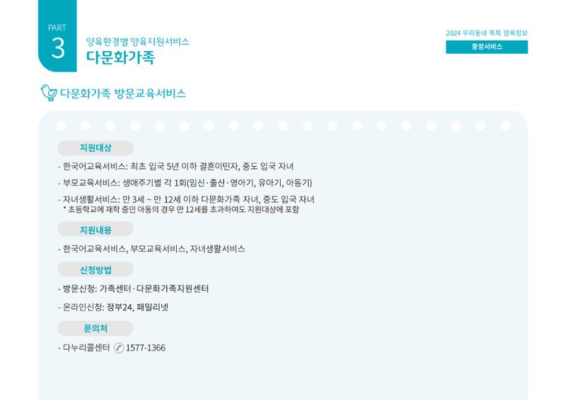 [대전광역시육아종합지원센터] 2024 포괄적 양육정보  83페이지