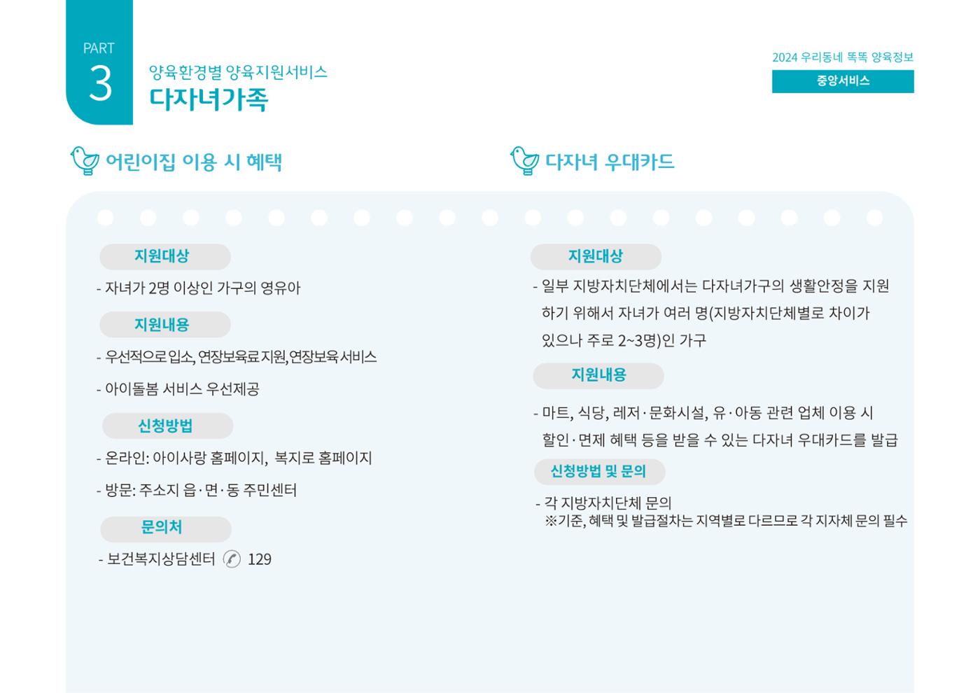[대전광역시육아종합지원센터] 2024 포괄적 양육정보  70페이지