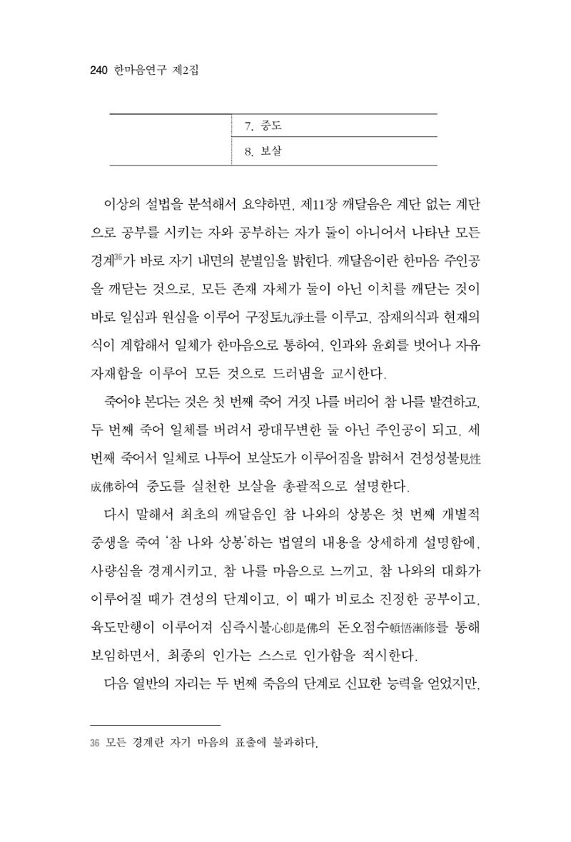 한마음연구 2집 2019년 2월 239페이지