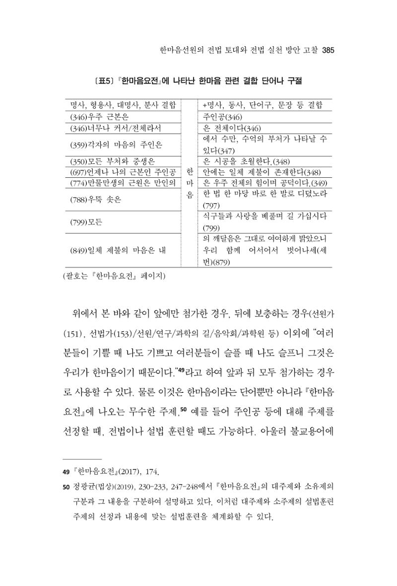 한마음연구 11집 2023년 8월 384페이지