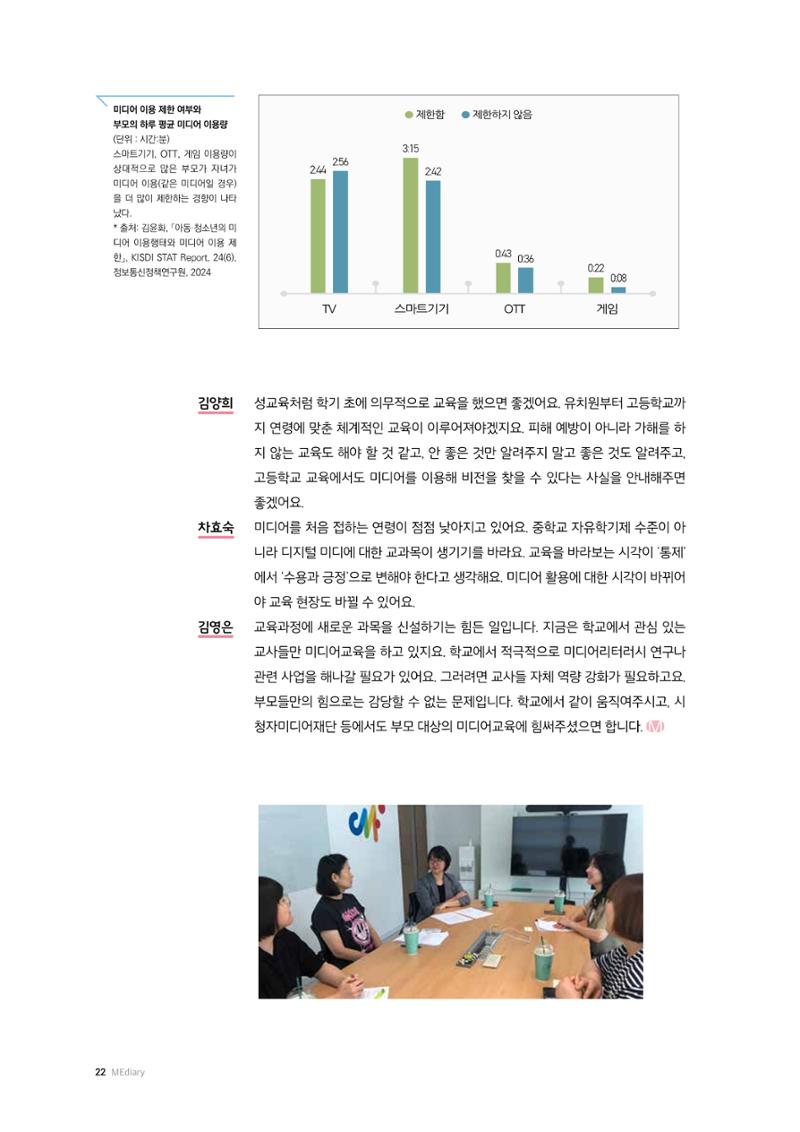 미디어리 25호_가정과 미디어 22페이지