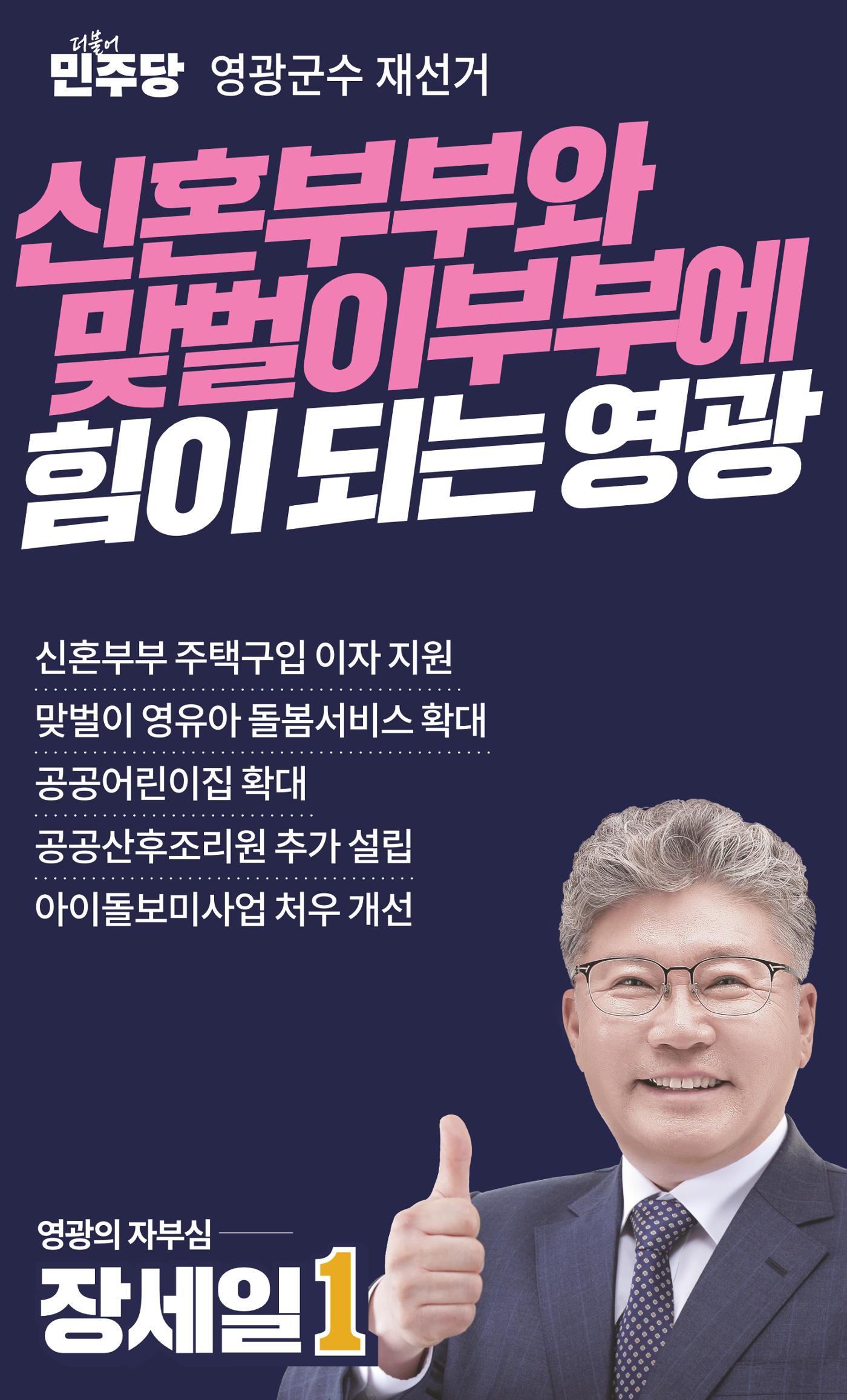 영광군수 선거 나를 위한 장세일의 약속   6페이지