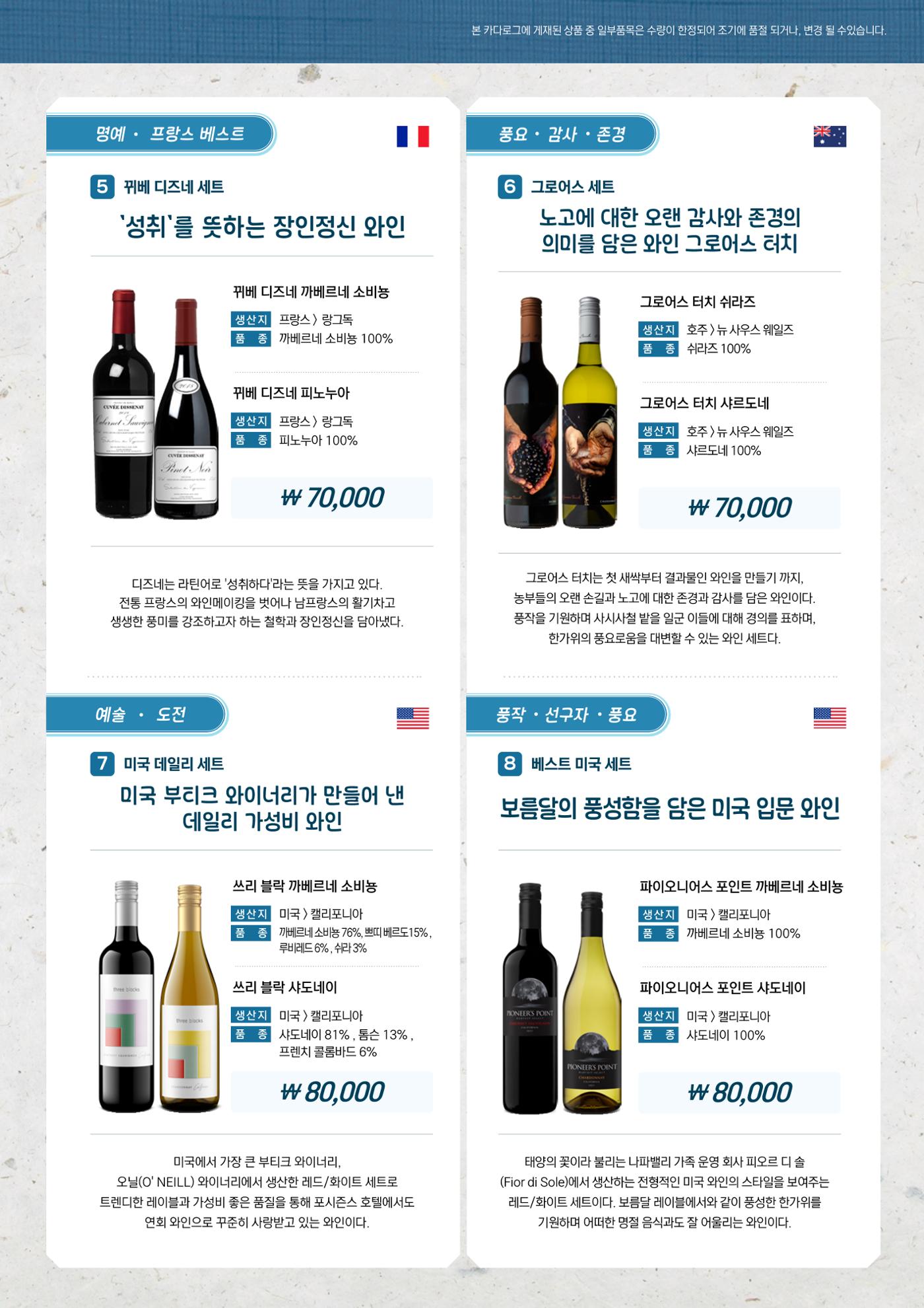 2024 동원와인플러스 추석 선물세트 4p
