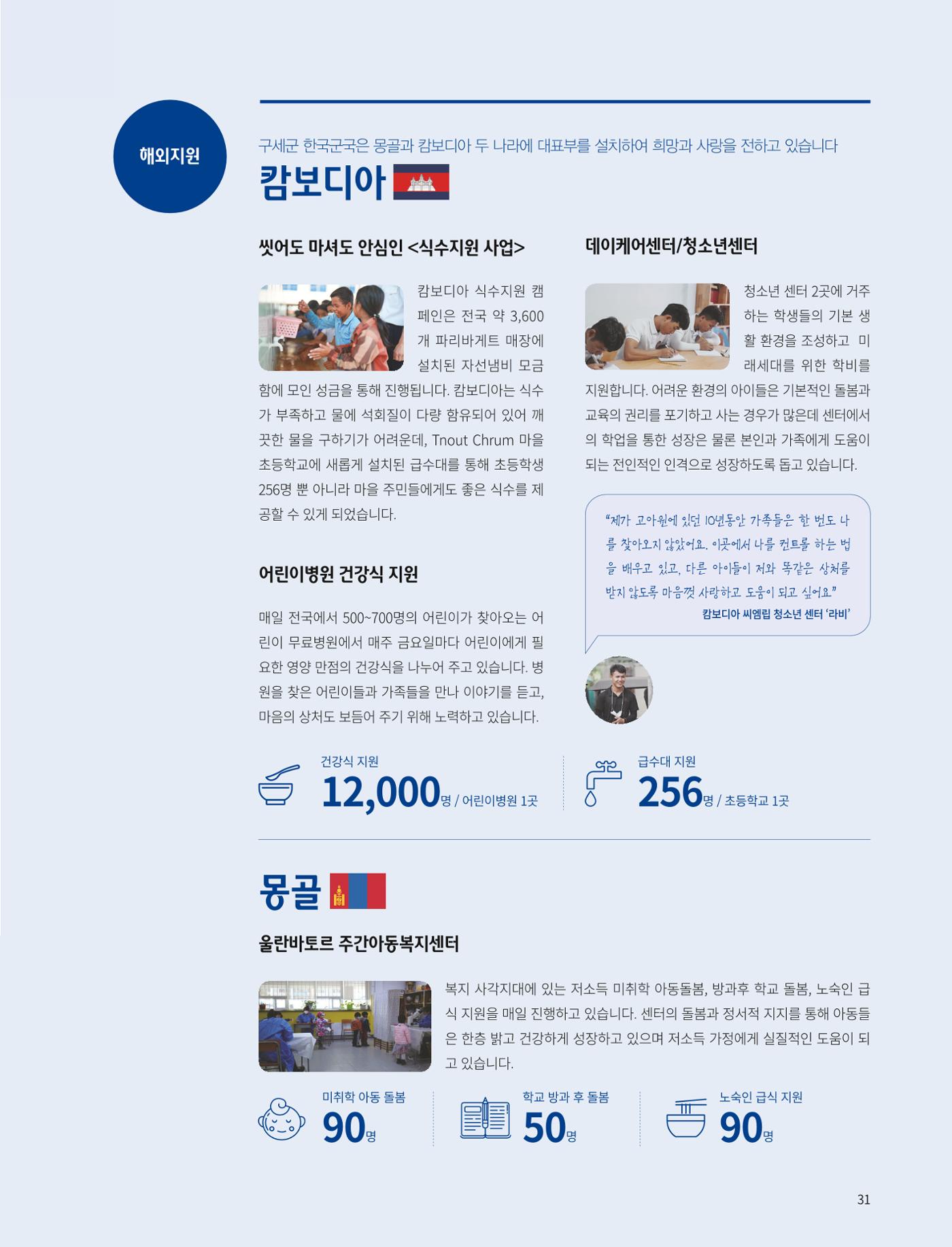 구세군 2022 연차보고서 e-book 32페이지