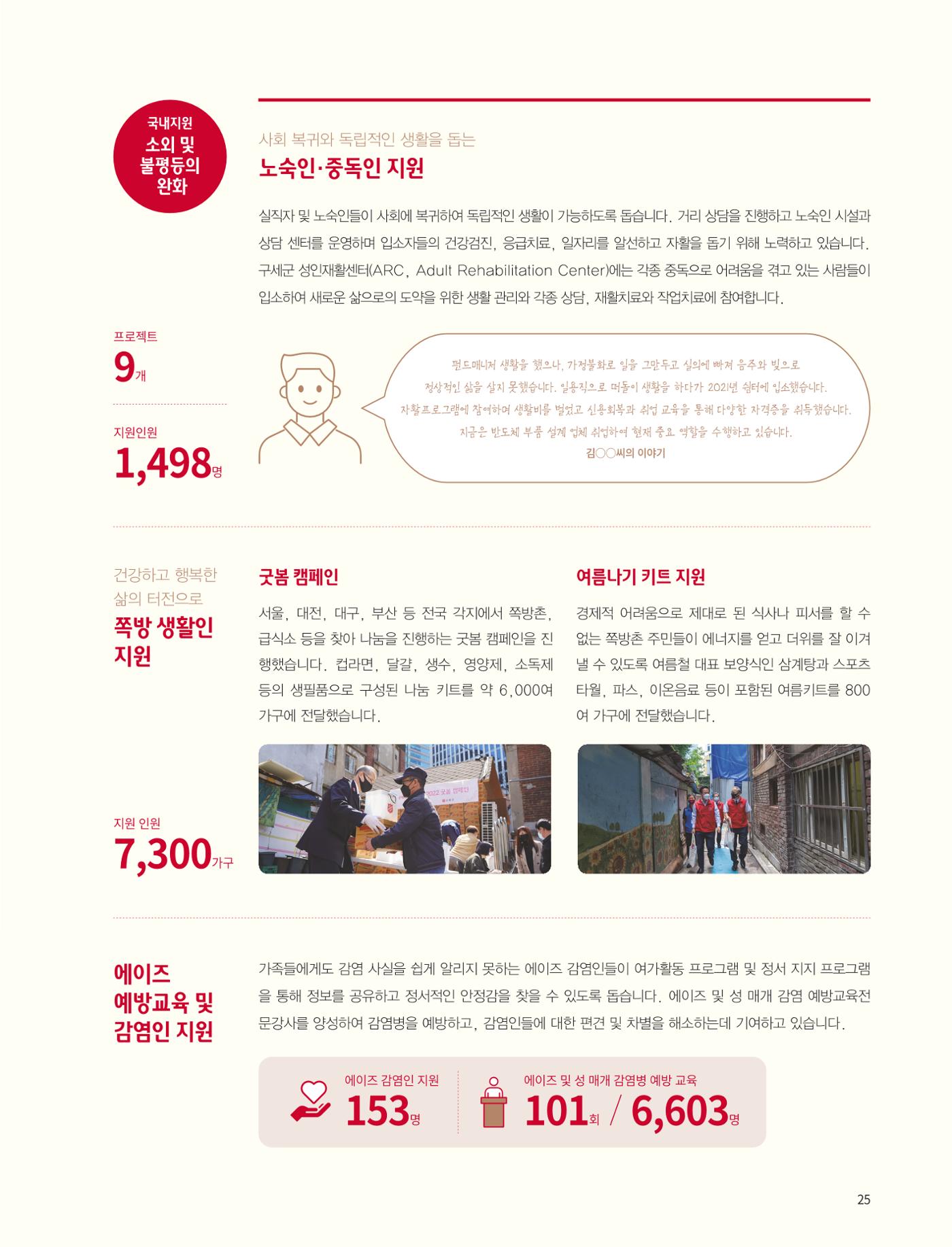 구세군 2022 연차보고서 e-book 26페이지