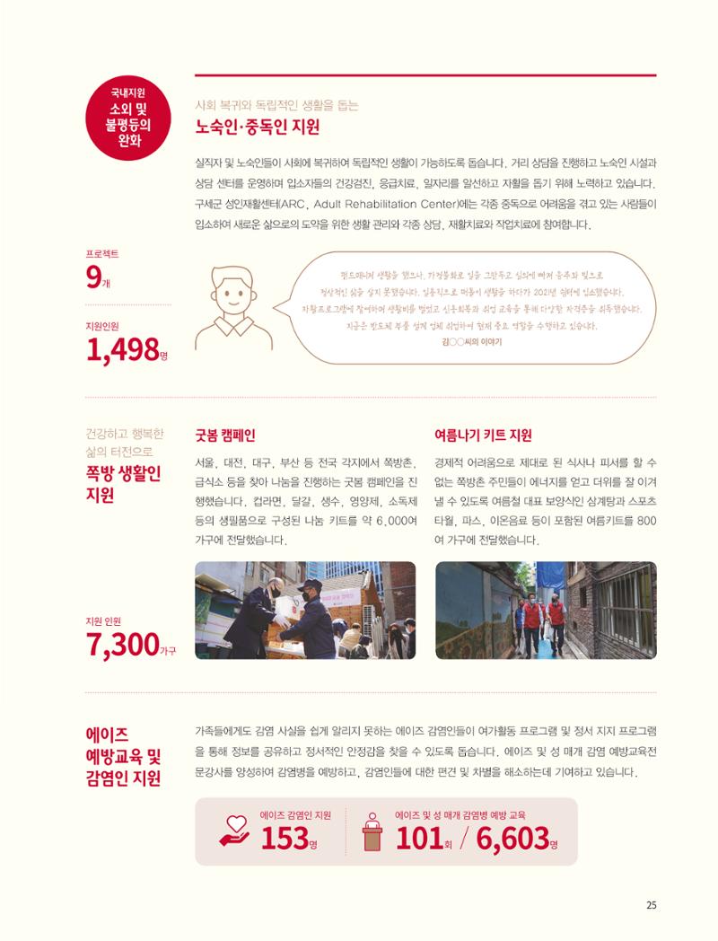 구세군 2022 연차보고서 e-book 26페이지