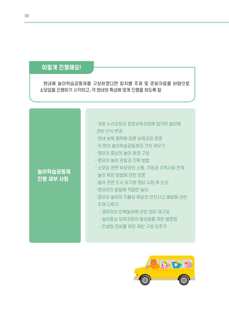 어린이집(원내) 학습공동체 운영 매뉴얼 30페이지