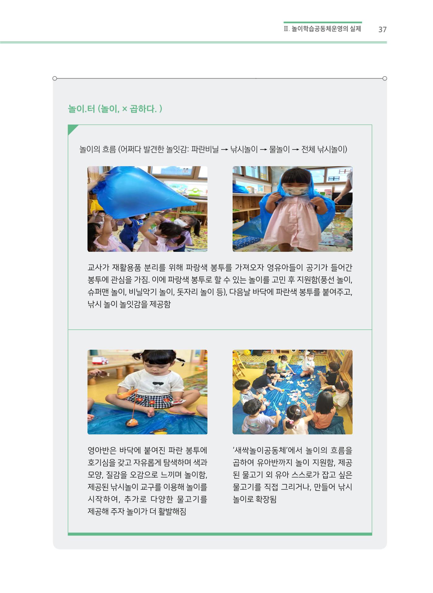 어린이집(원내) 학습공동체 운영 매뉴얼 37페이지
