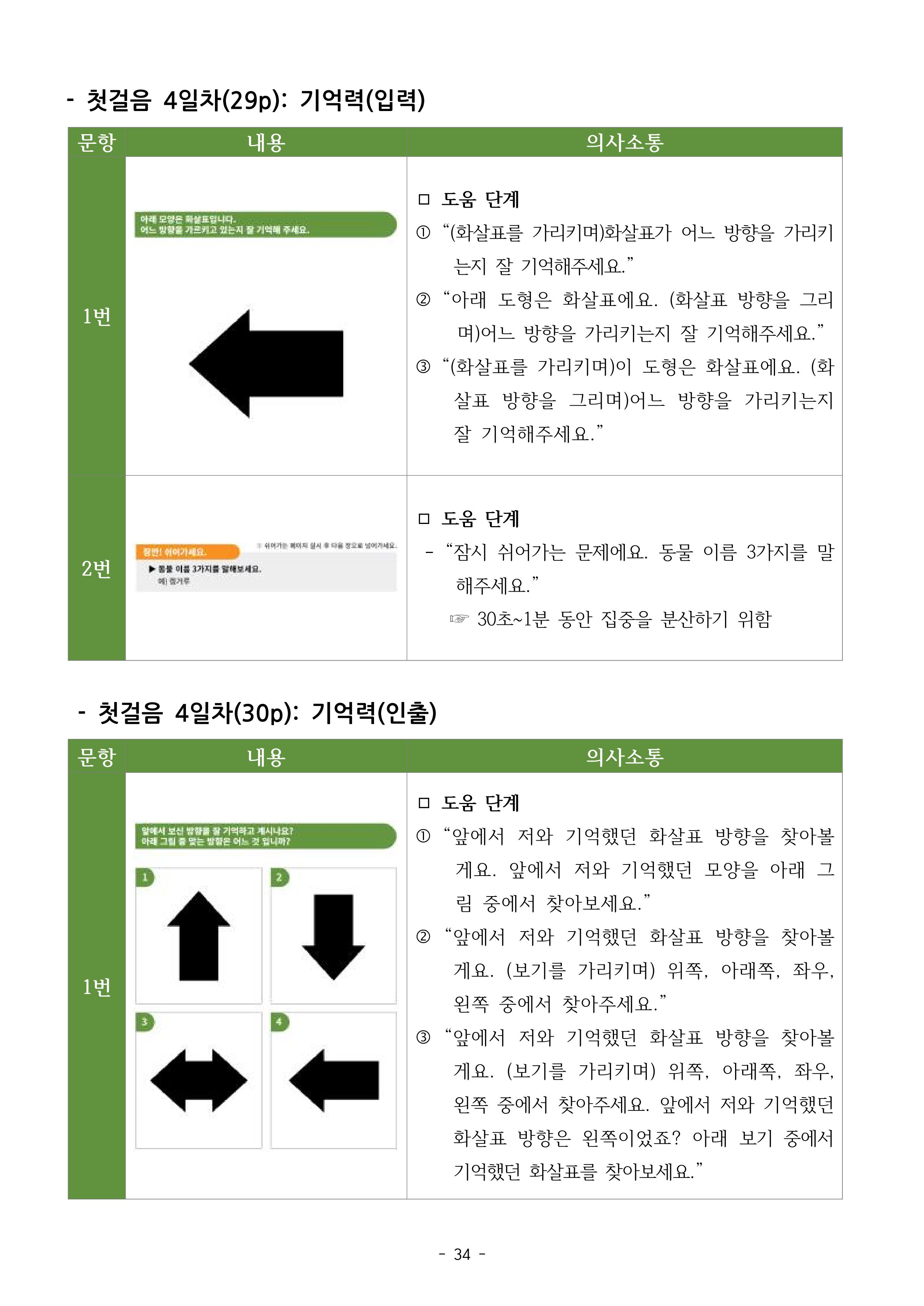 두뇌건강놀이책1(증보개정판) 진행자 매뉴얼 36페이지