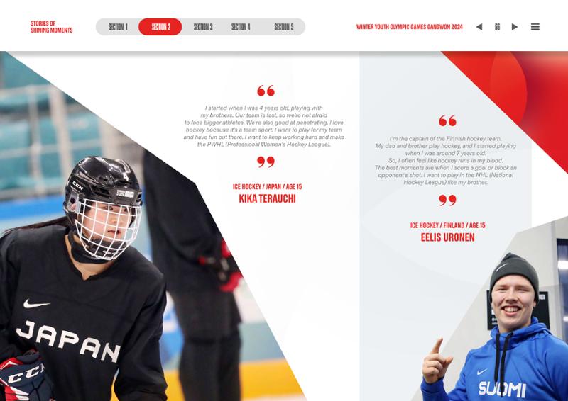 WINTER YOUTH OLYMPIC GAMES GANGWON 2024 OFFICIAL REPORT 66페이지