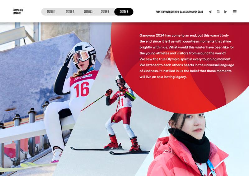 WINTER YOUTH OLYMPIC GAMES GANGWON 2024 OFFICIAL REPORT 178페이지
