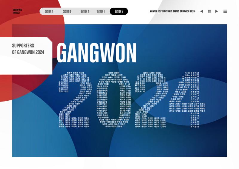 WINTER YOUTH OLYMPIC GAMES GANGWON 2024 OFFICIAL REPORT 188페이지