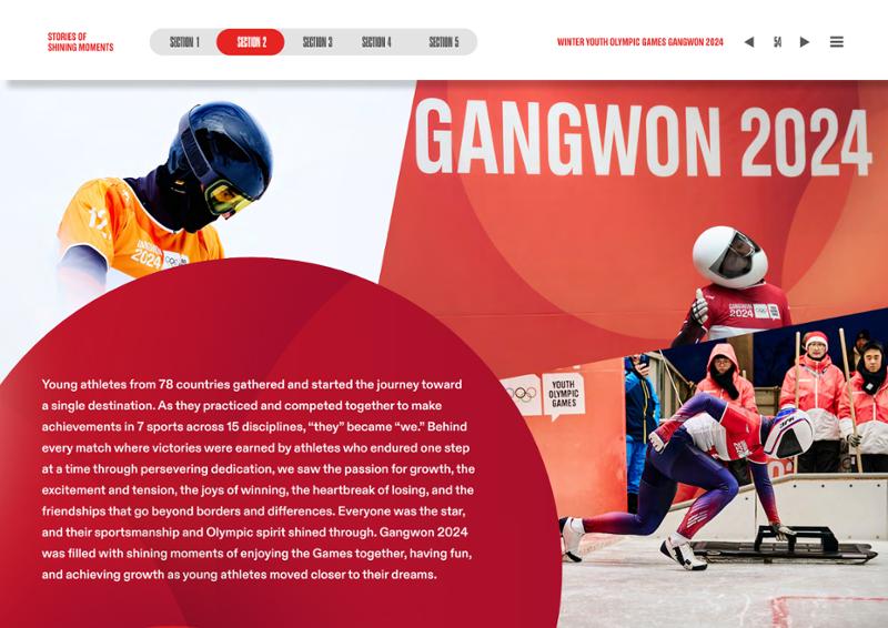WINTER YOUTH OLYMPIC GAMES GANGWON 2024 OFFICIAL REPORT 54페이지