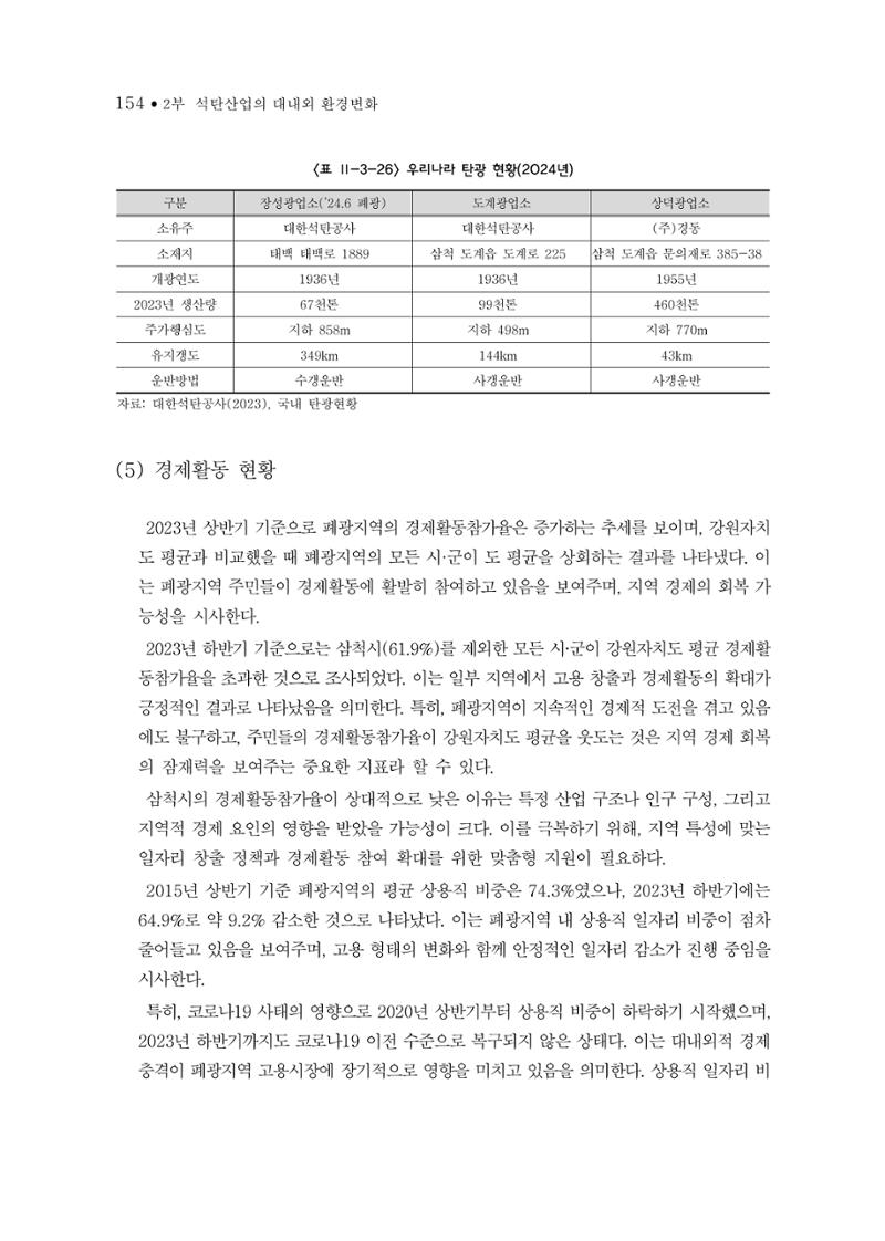 석탄산업의 여정 158페이지